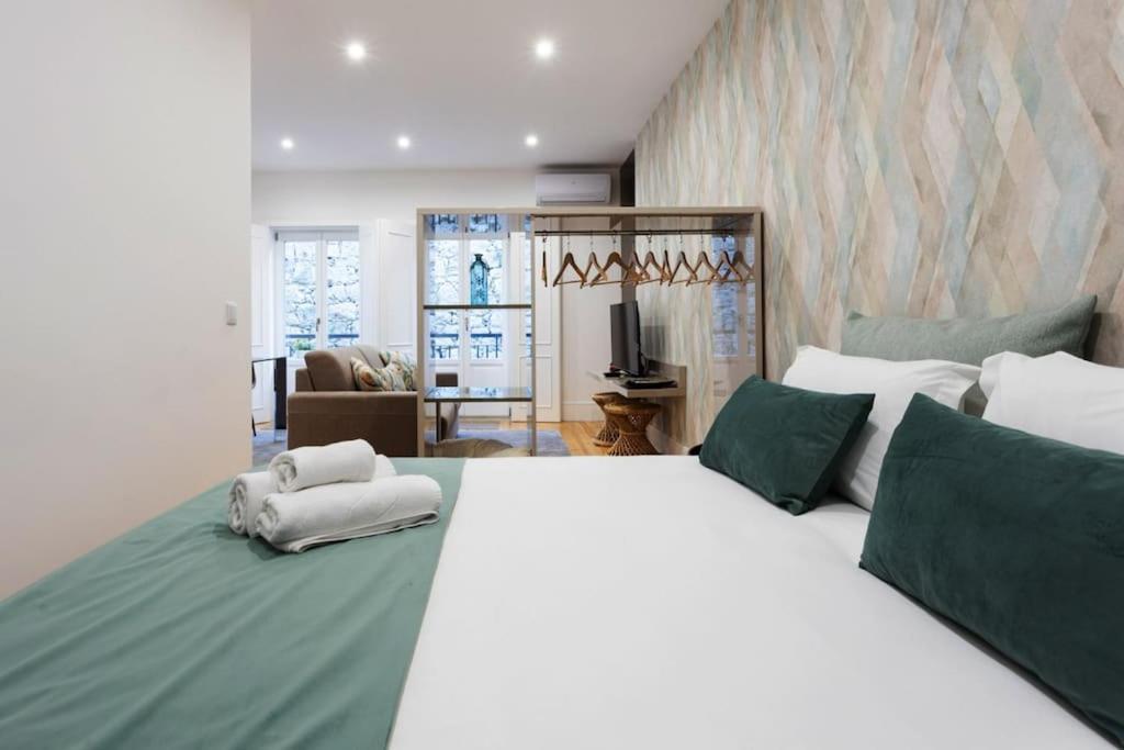 Sweet Porto Downtown Loft With Balcony Lägenhet Exteriör bild